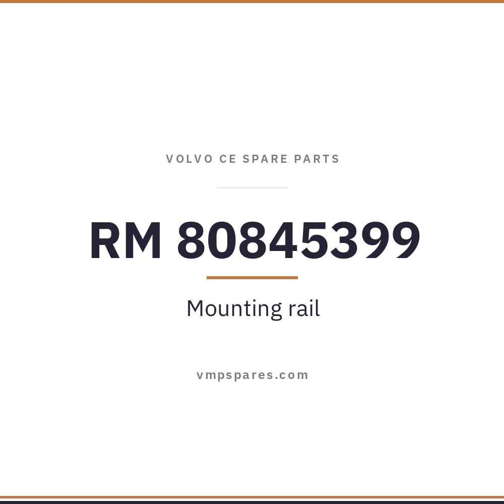 RM 80845399 – Mounting rail