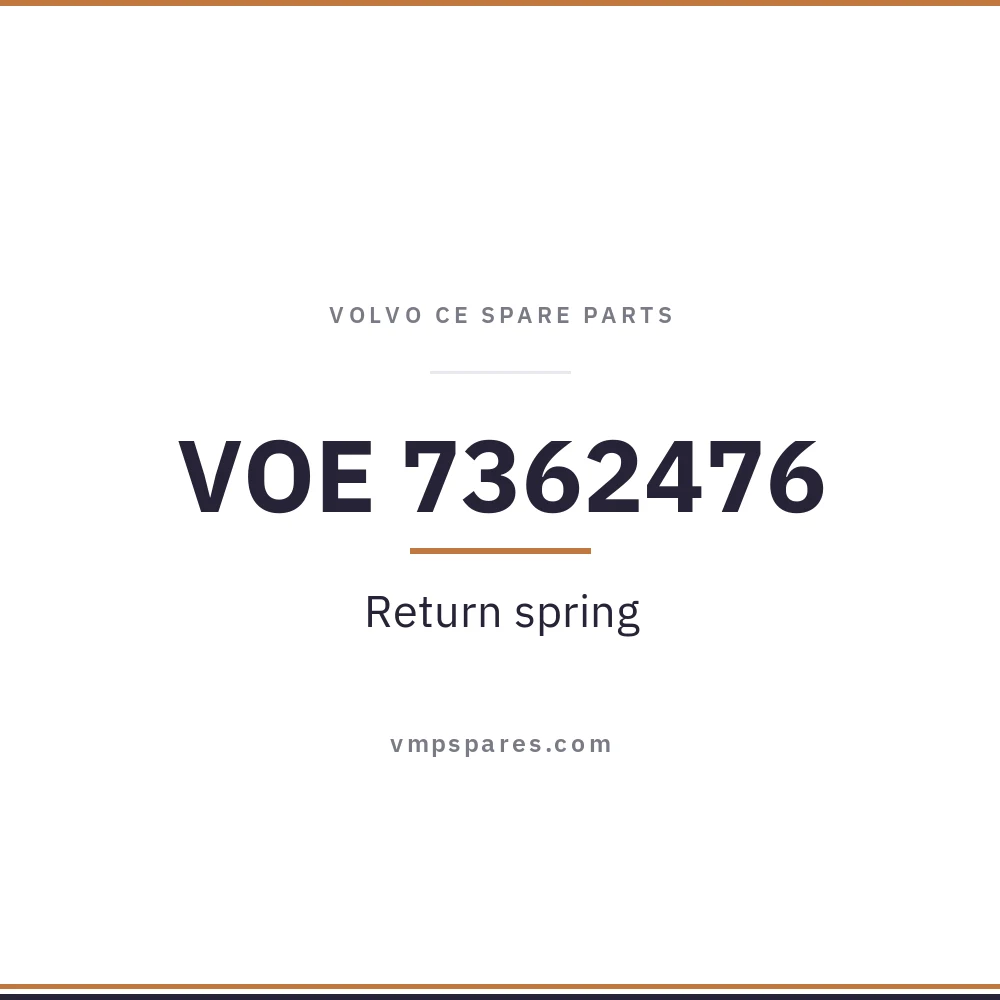 VOE 7362476 – Return spring