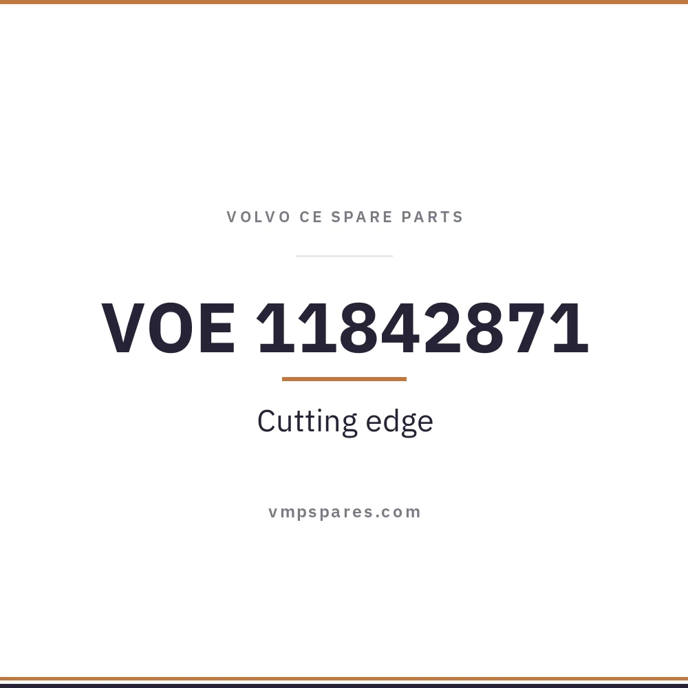 VOE 11842871 – Cutting edge