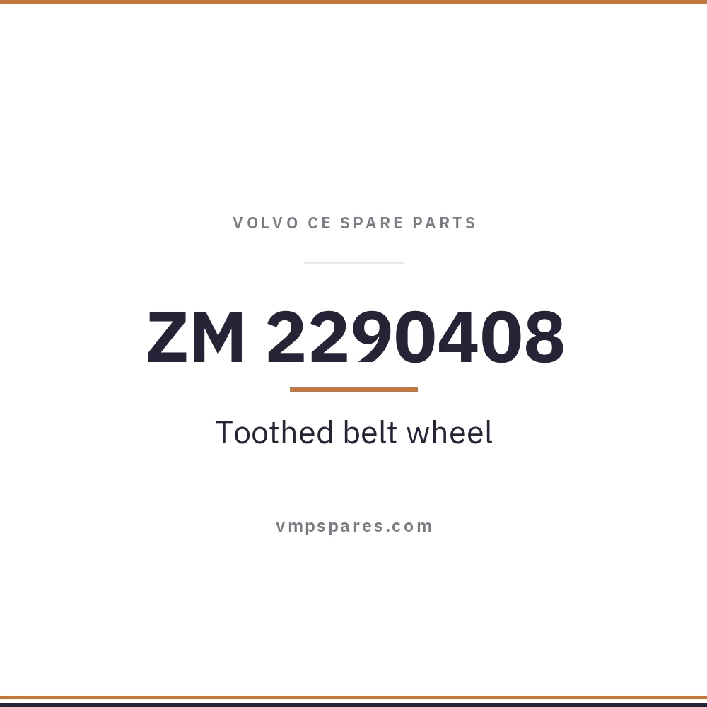 ZM 2290408 – Toothed belt wheel