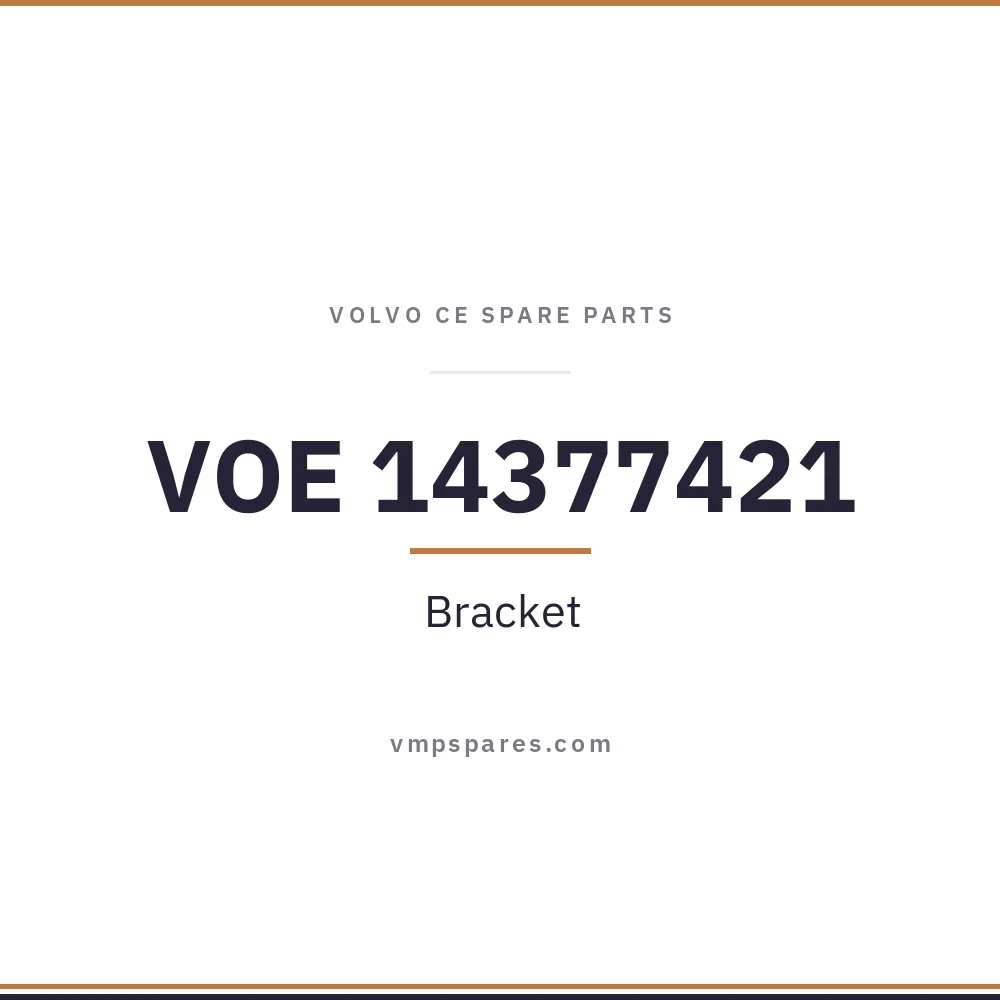 VOE 14377421 – Bracket