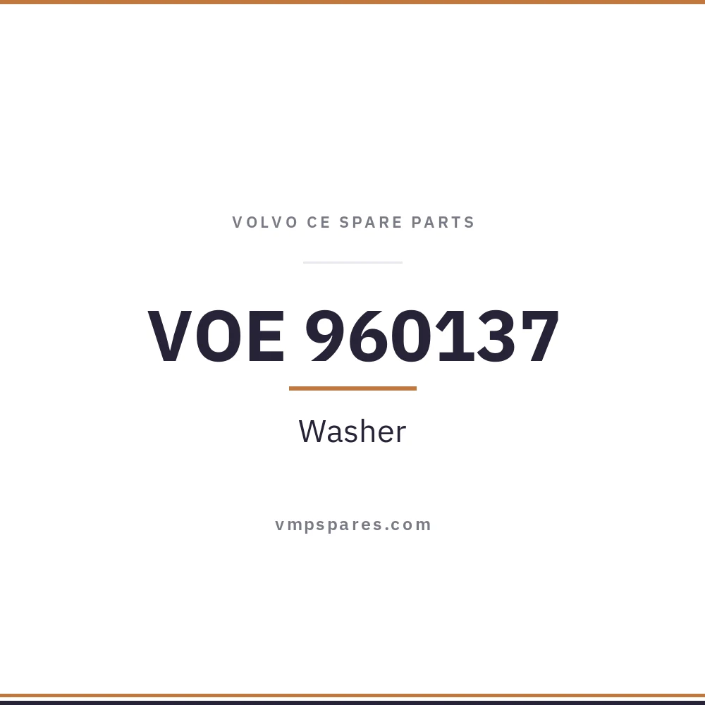 VOE 960137 – Washer