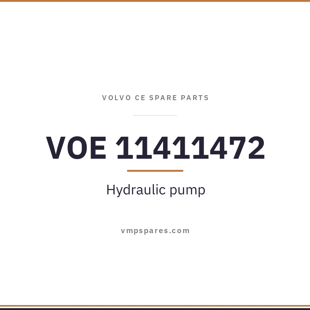 VOE 11411472 – Hydraulic pump