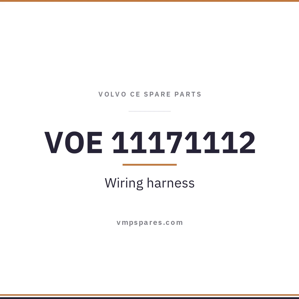VOE 11171112 – Wiring harness