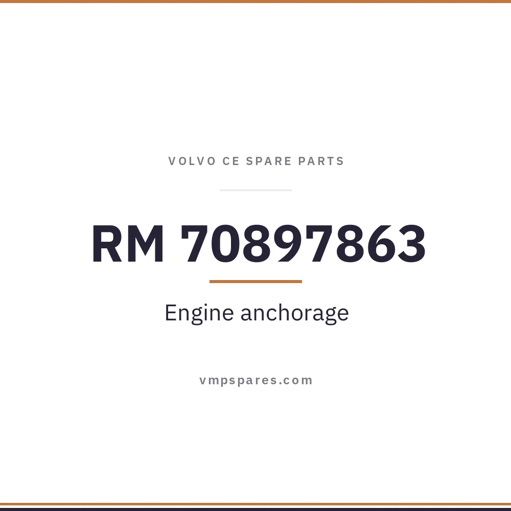 RM 70897863 – Engine anchorage