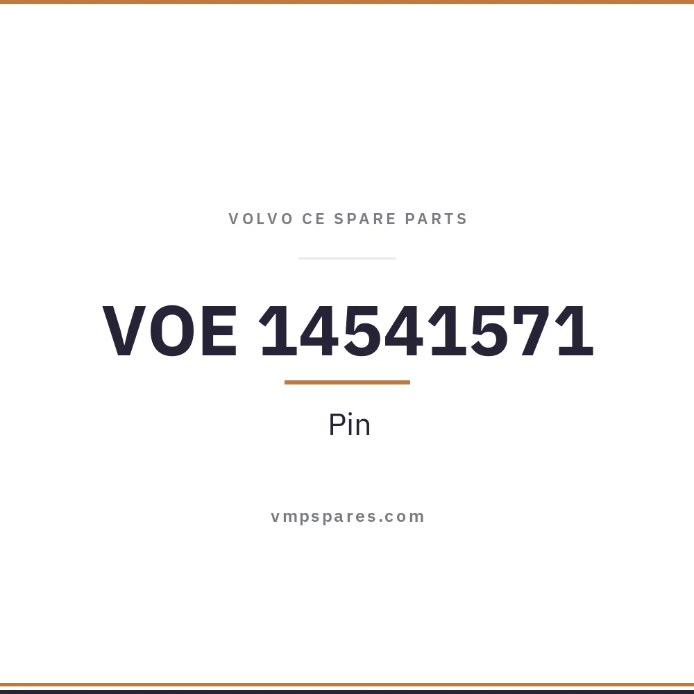 VOE 14541571 – Pin