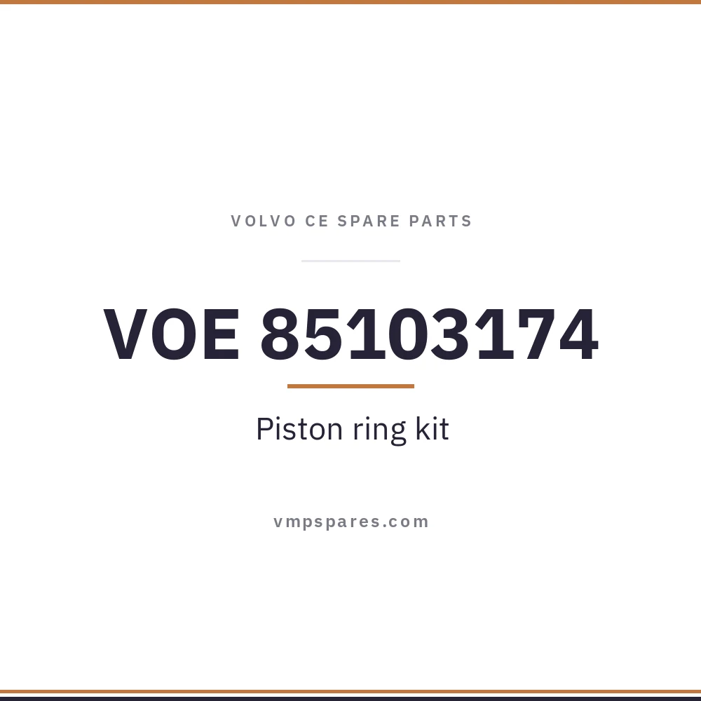 VOE 85103174 – Piston ring kit