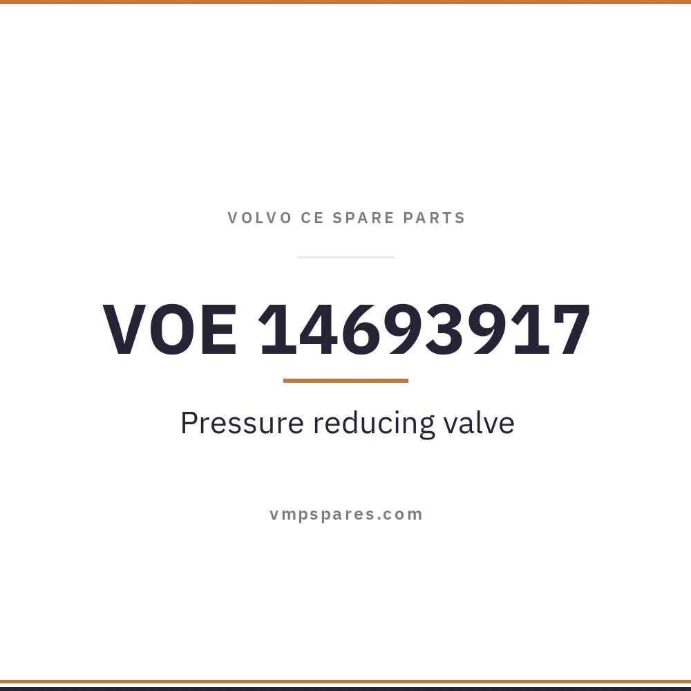 VOE 14693917 – Pressure reducing valve