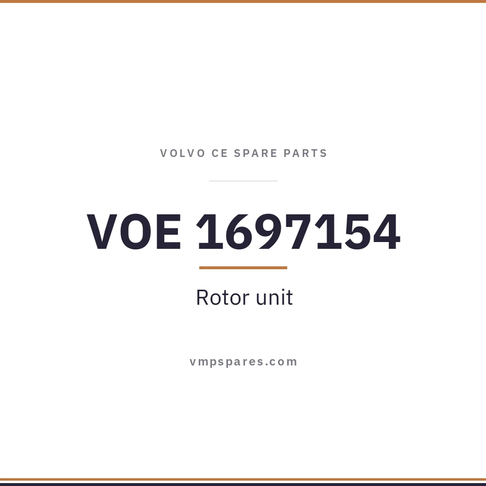 VOE 1697154 – Rotor unit