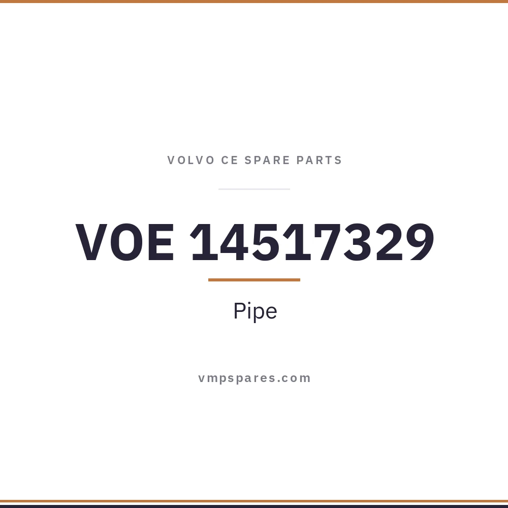 VOE 14517329 – Pipe
