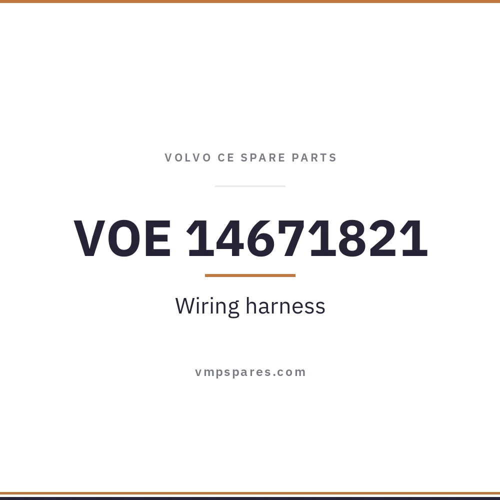 VOE 14671821 – Wiring harness