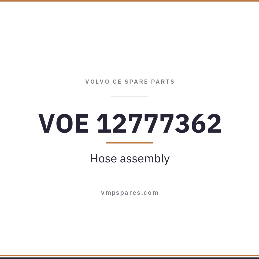 VOE 12777362 – Hose assembly
