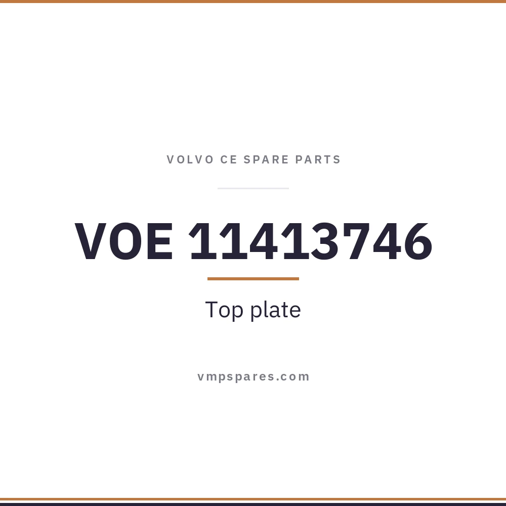 VOE 11413746 – Top plate