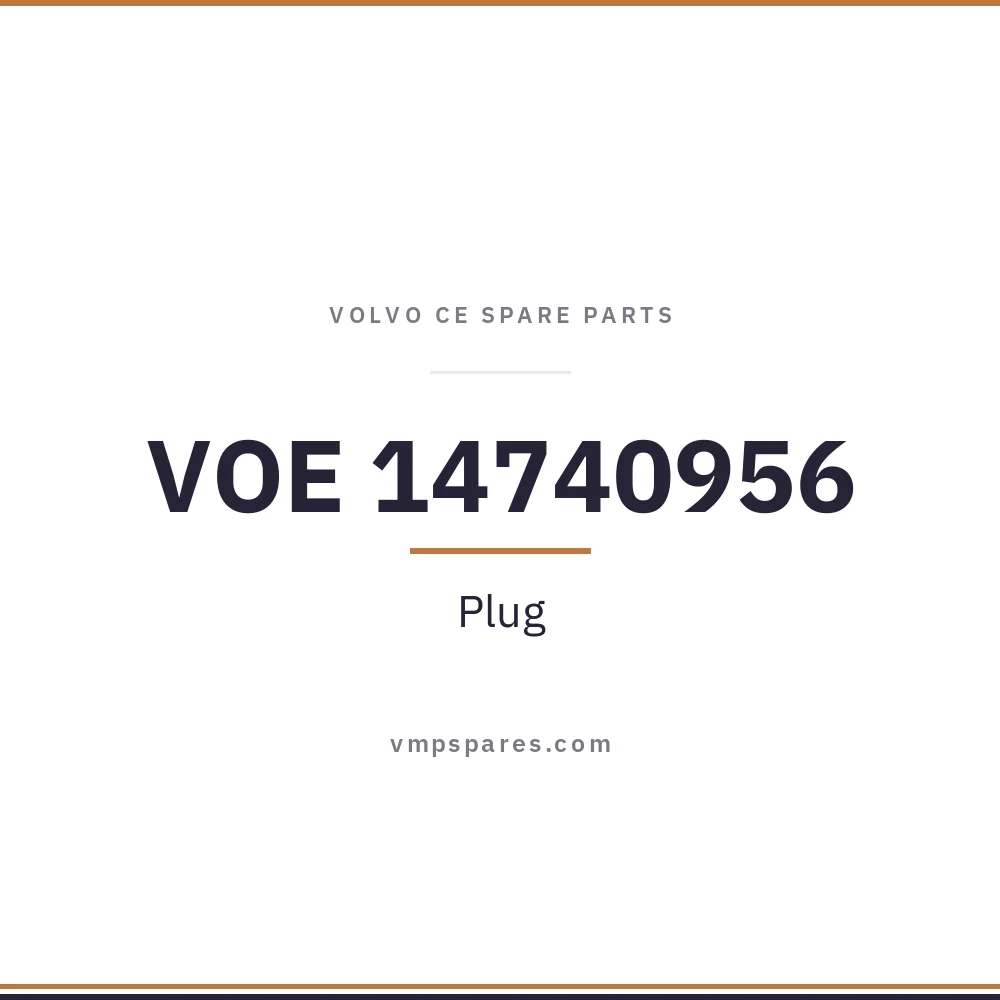 VOE 14740956 – Plug