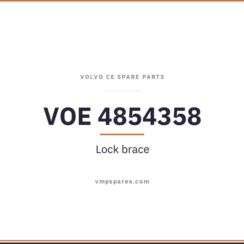 VOE 4854358 – Lock brace