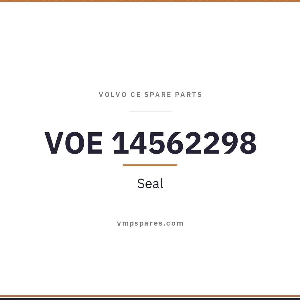 VOE 14562298 – Seal