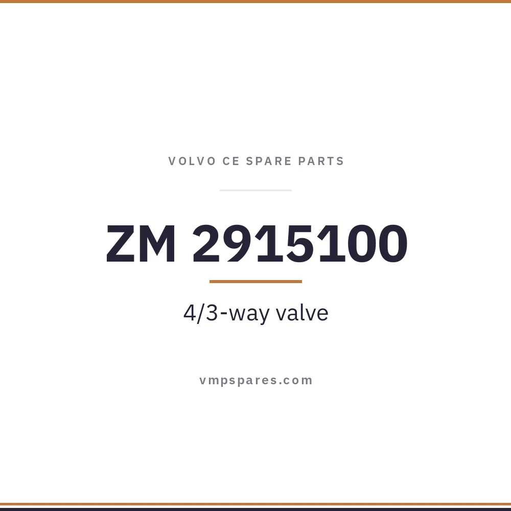 ZM 2915100 – 4/3-way valve
