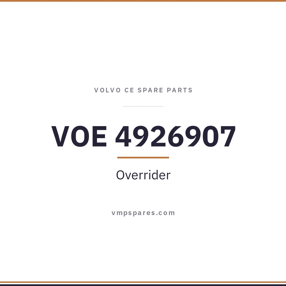 VOE 4926907 – Overrider