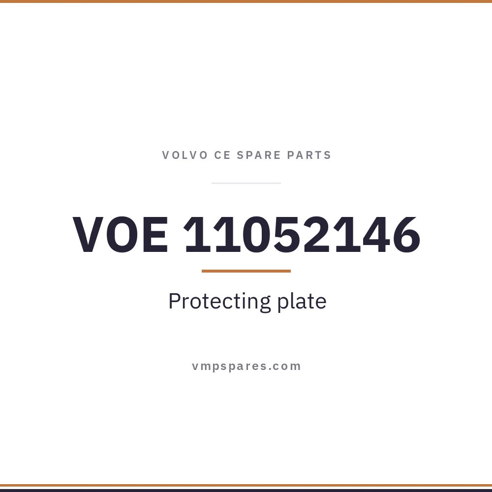 VOE 11052146 – Protecting plate