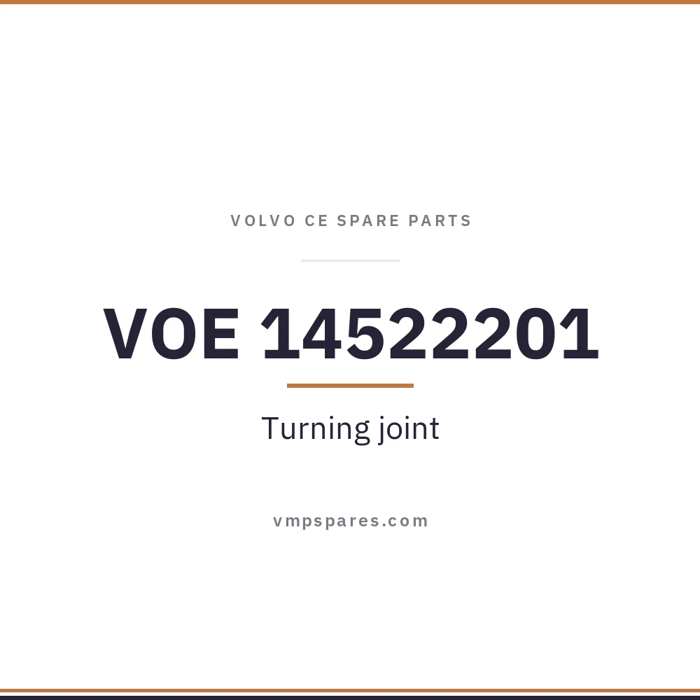 VOE 14522201 – Turning joint