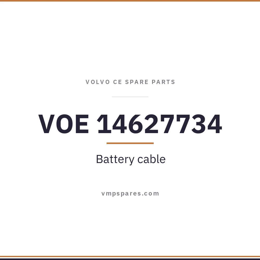 VOE 14627734 – Battery cable