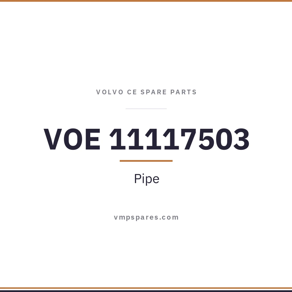 VOE 11117503 – Pipe