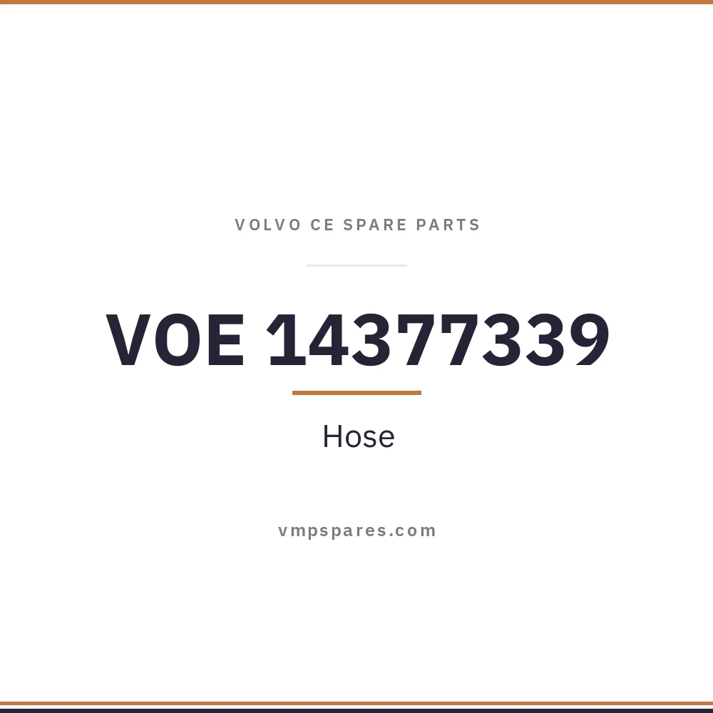 VOE 14377339 – Hose