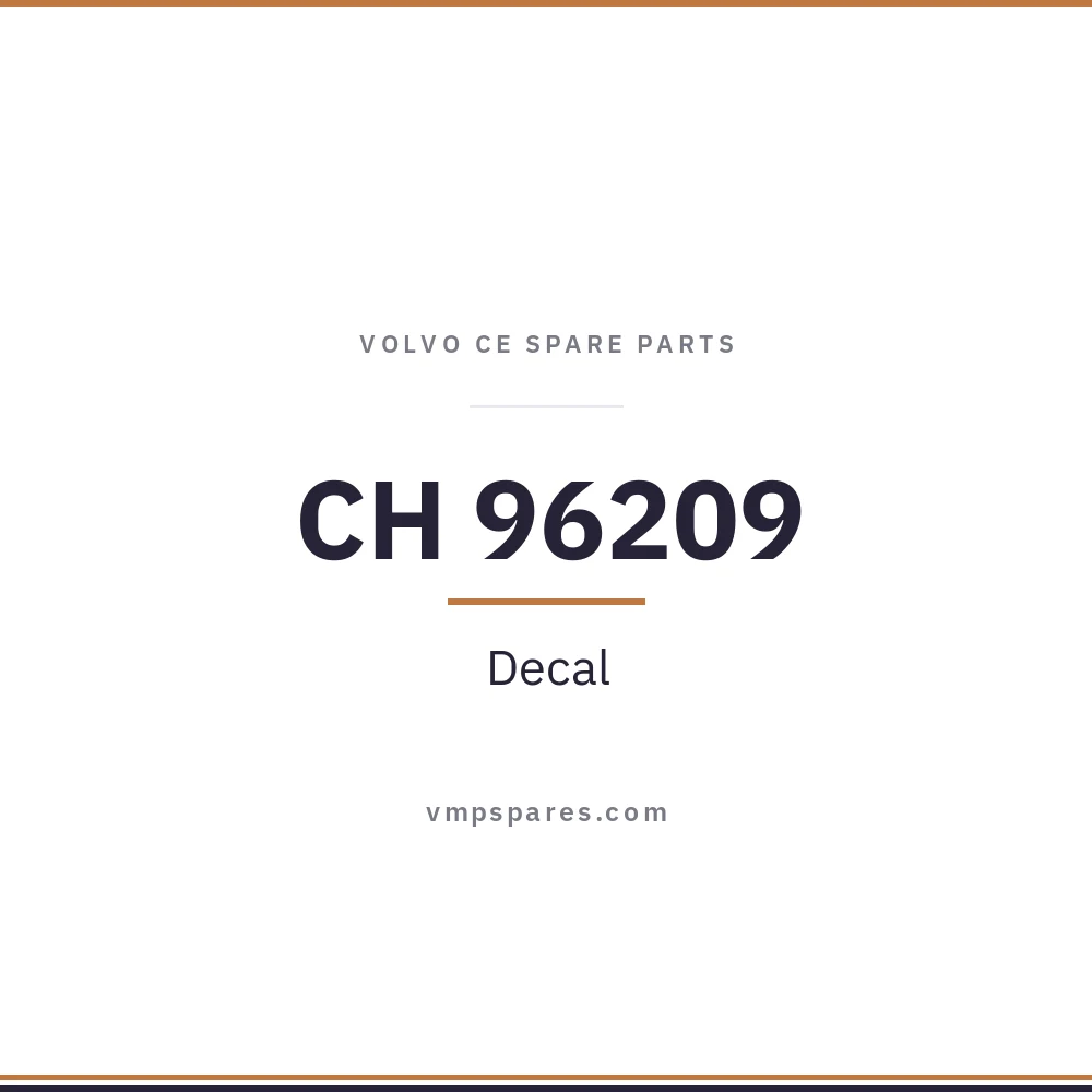 CH 96209 – Decal