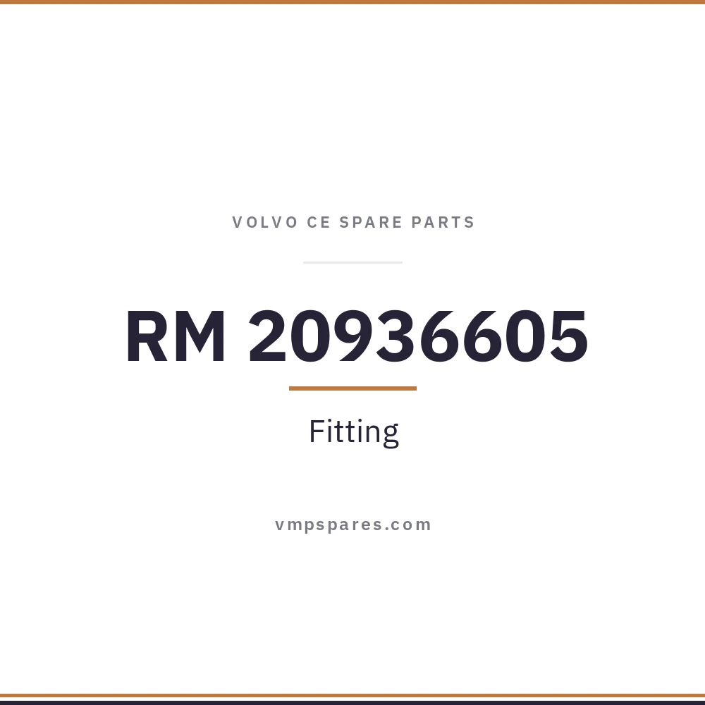 RM 20936605 – Fitting