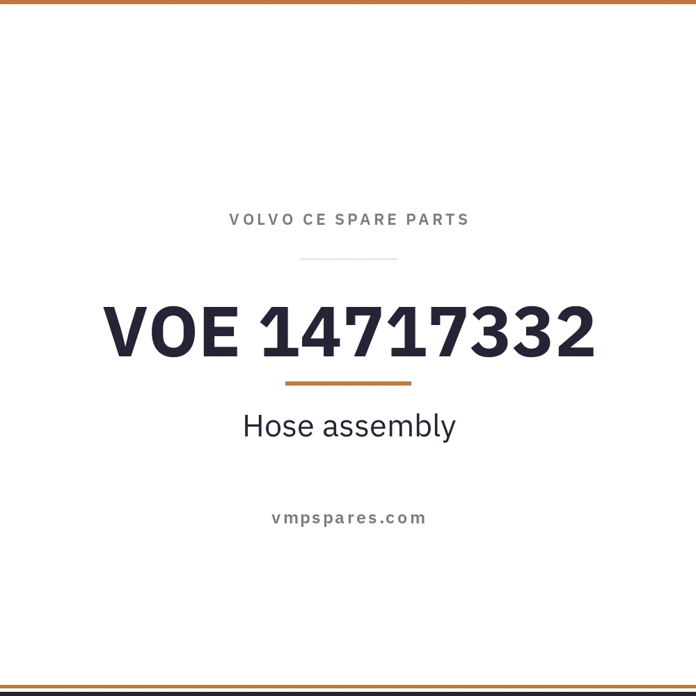 VOE 14717332 – Hose assembly