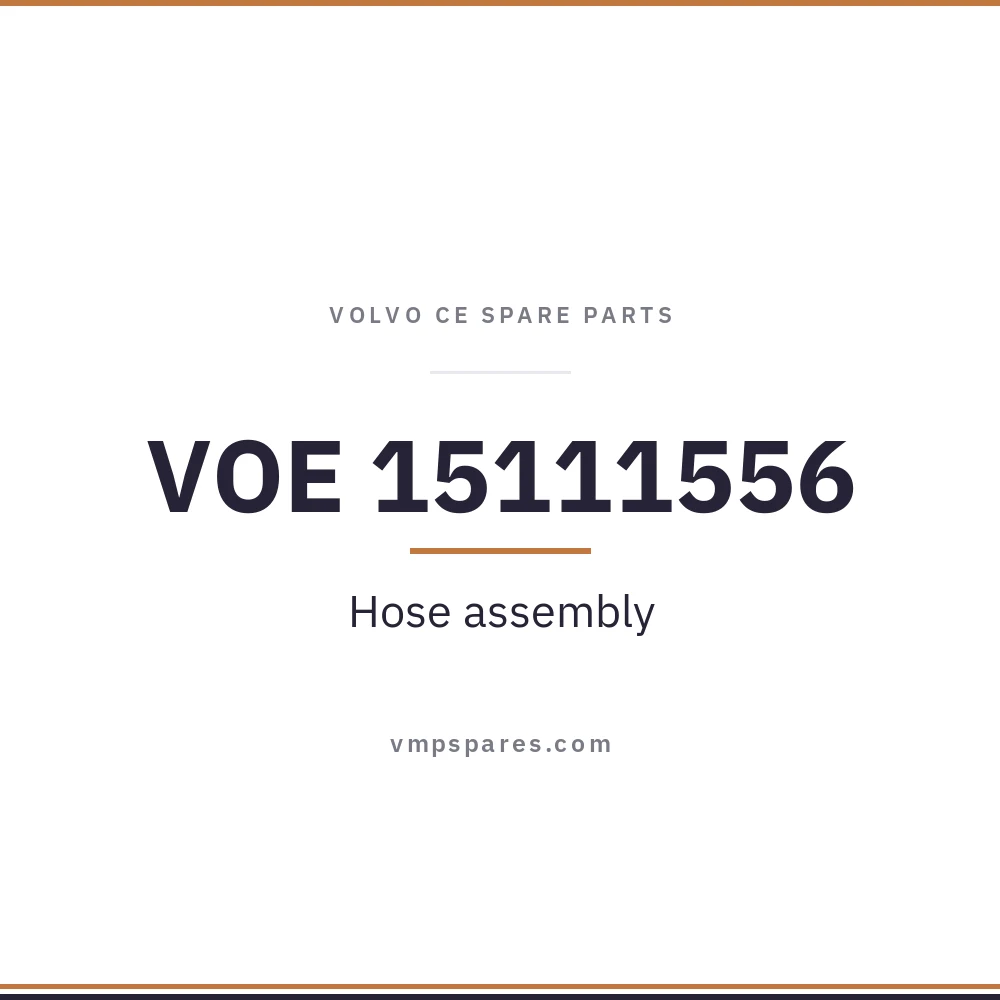 VOE 15111556 – Hose assembly