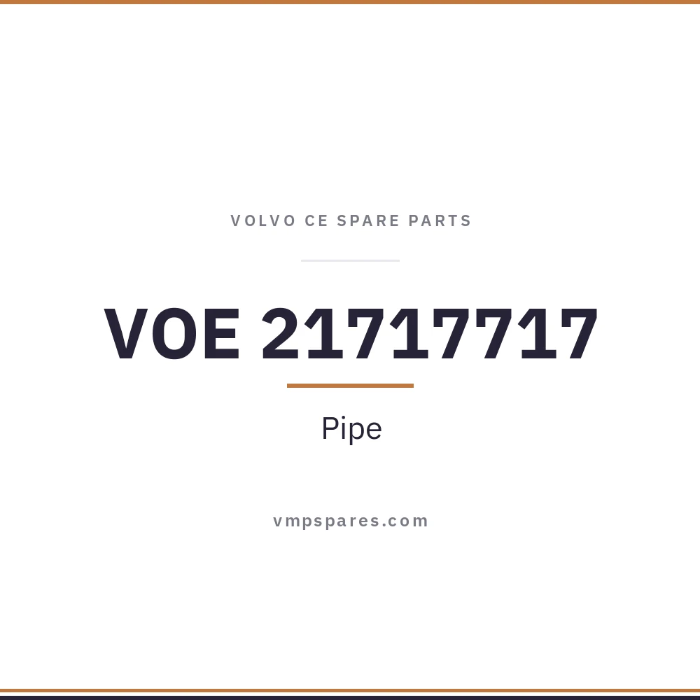 VOE 21717717 – Pipe