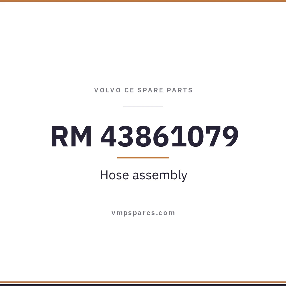 RM 43861079 – Hose assembly