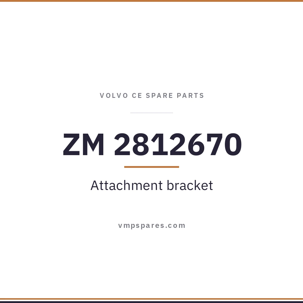 ZM 2812670 – Attachment bracket