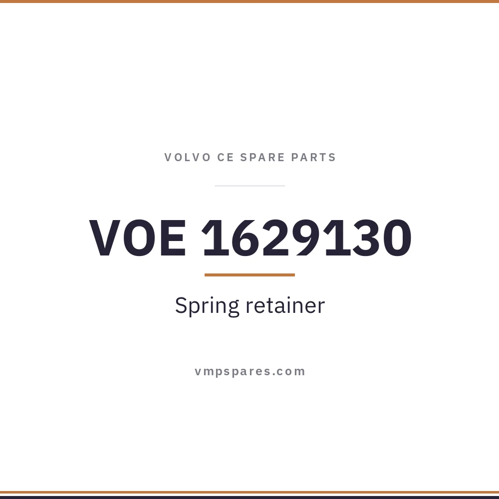 VOE 1629130 – Spring retainer