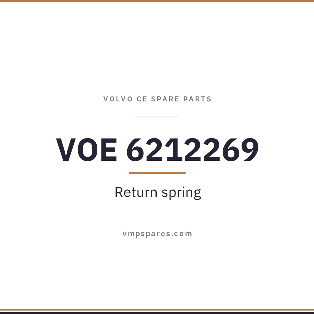 VOE 6212269 – Return spring