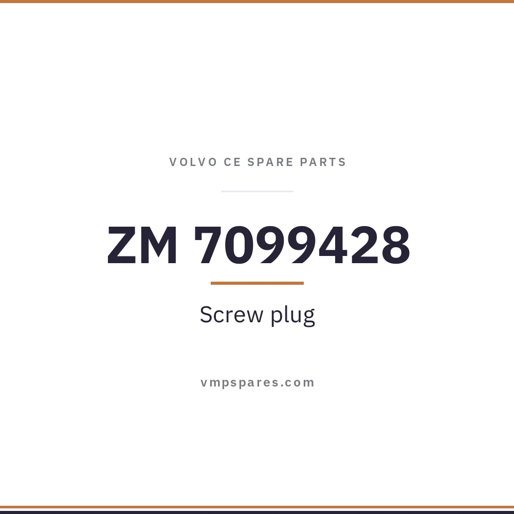 ZM 7099428 – Screw plug