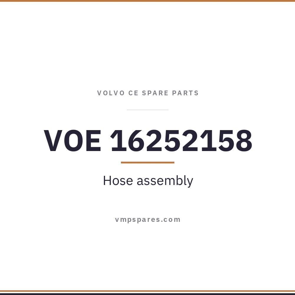 VOE 16252158 – Hose assembly