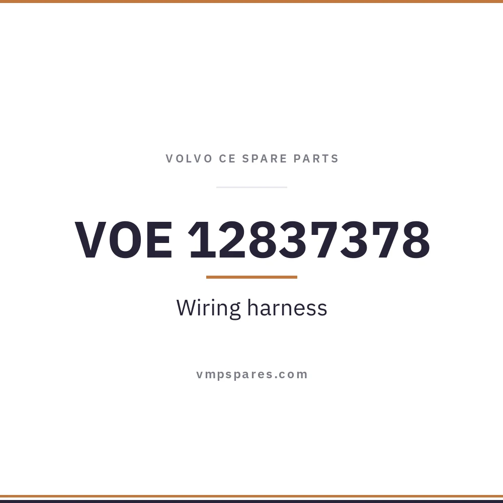 VOE 12837378 – Wiring harness