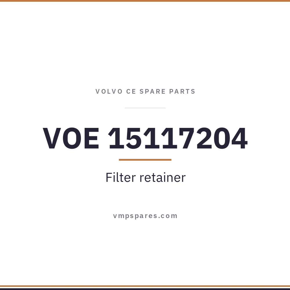 VOE 15117204 – Filter retainer