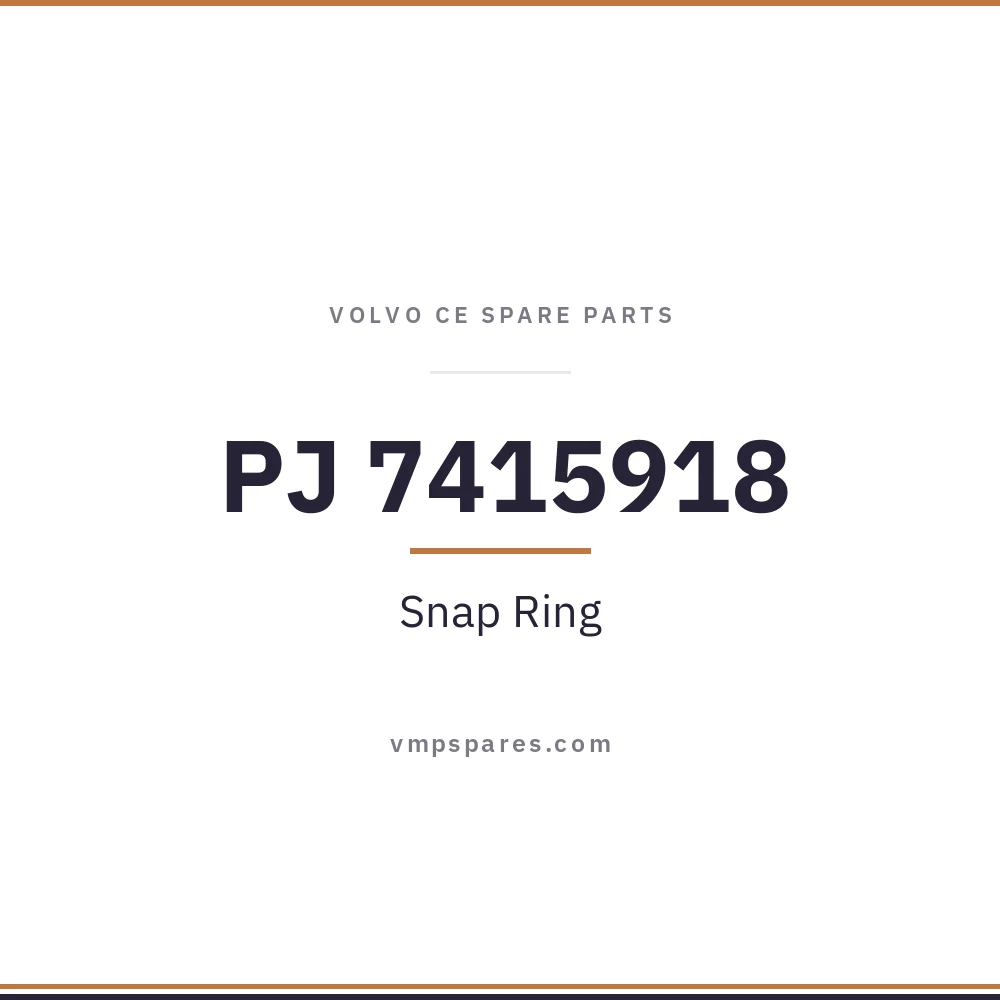 PJ 7415918 – Snap Ring