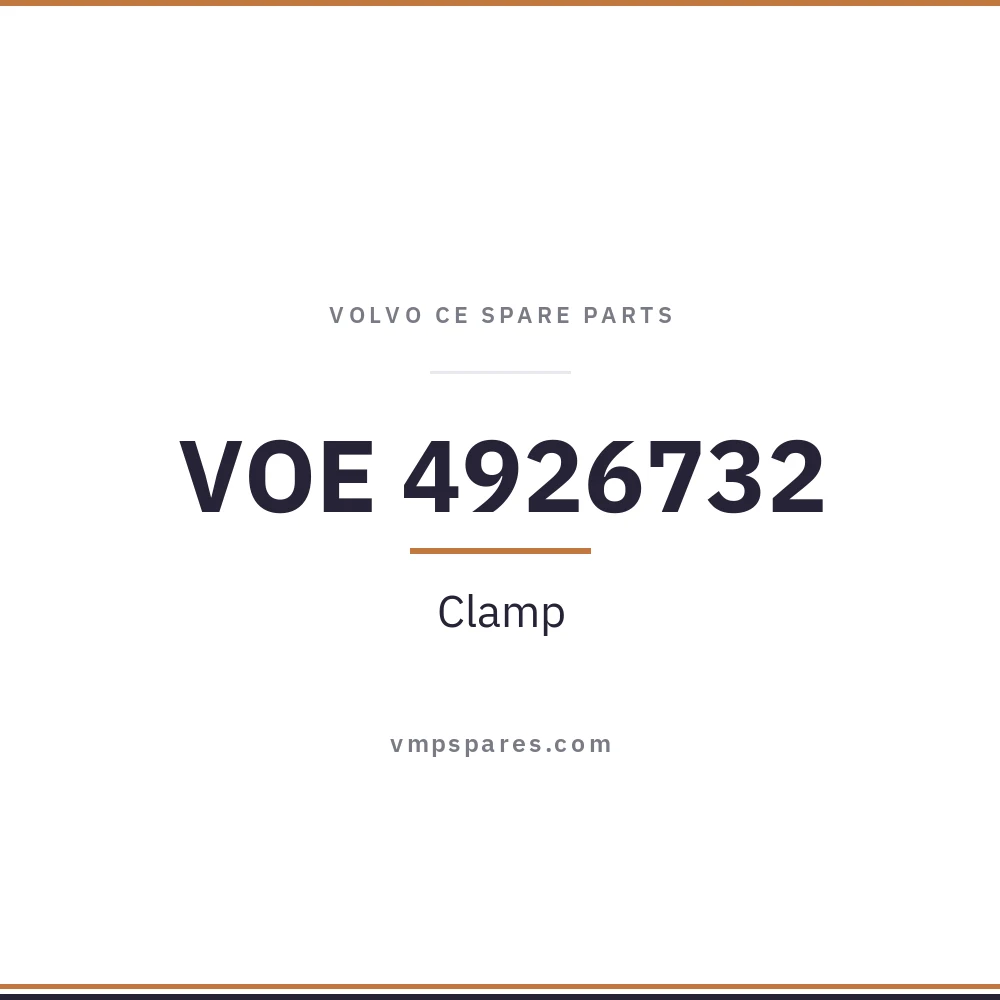 VOE 4926732 – Clamp