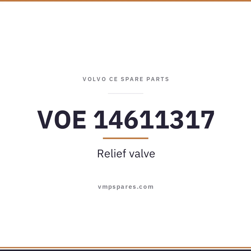 VOE 14611317 – Relief valve