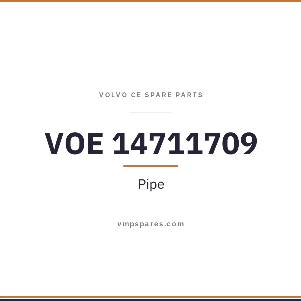 VOE 14711709 – Pipe