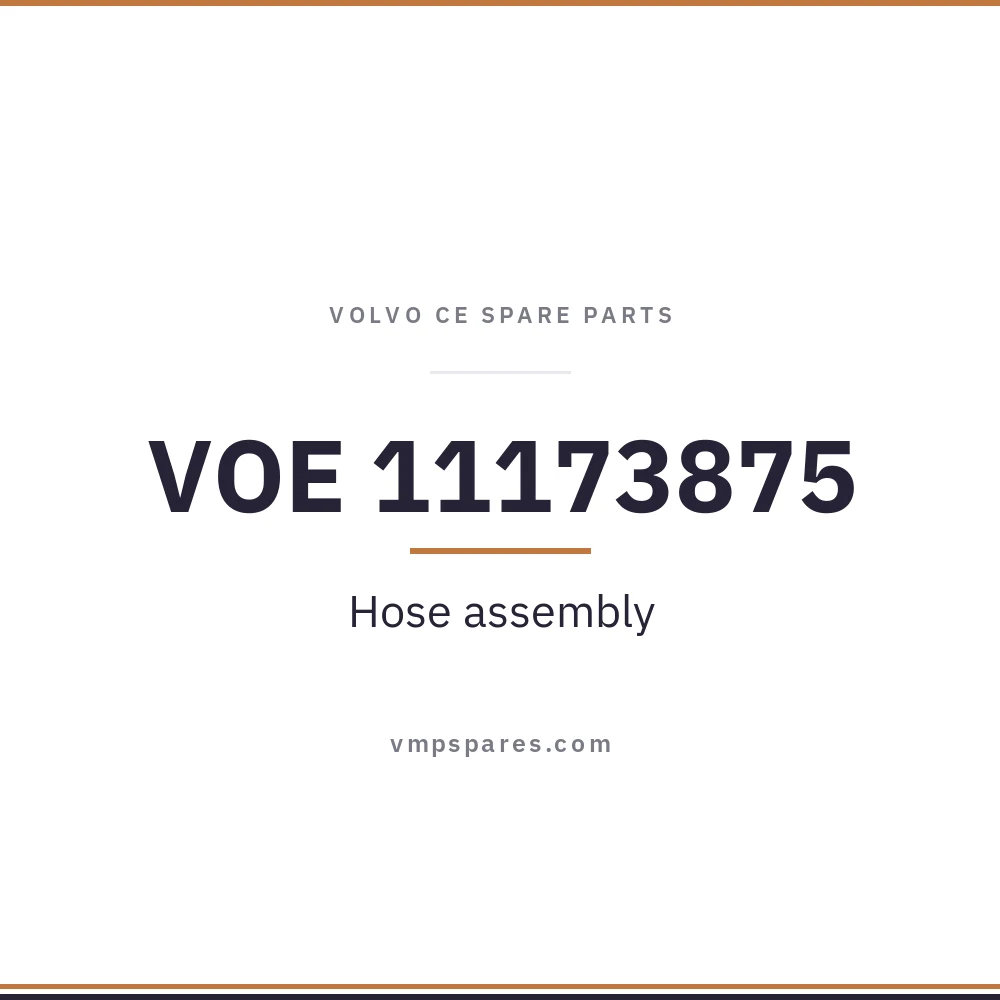 VOE 11173875 – Hose assembly