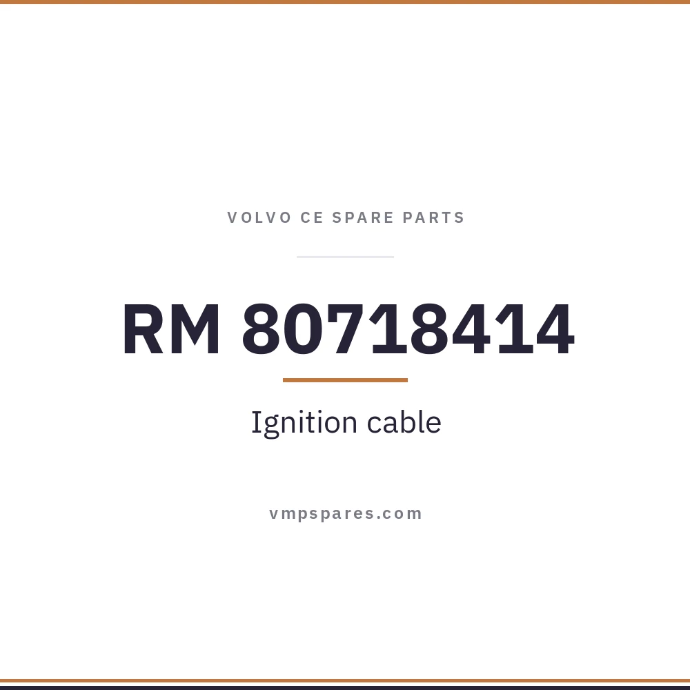 RM 80718414 – Ignition cable