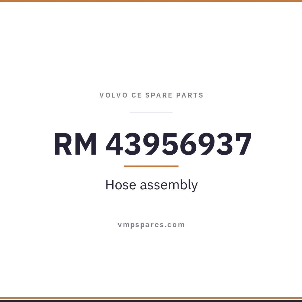 RM 43956937 – Hose assembly