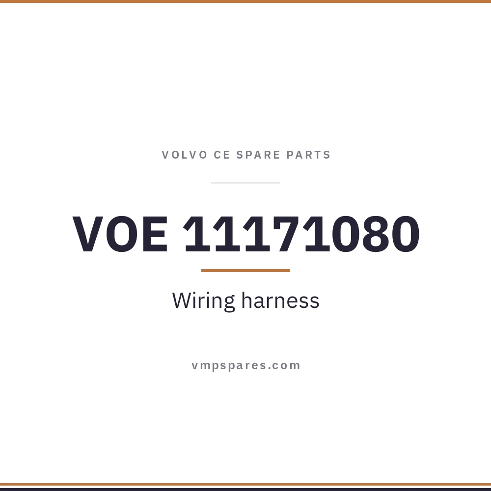 VOE 11171080 – Wiring harness