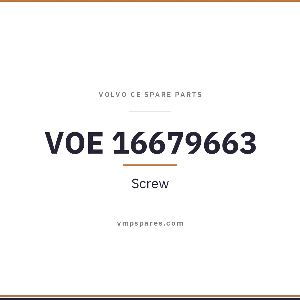 VOE 16679663 – Screw