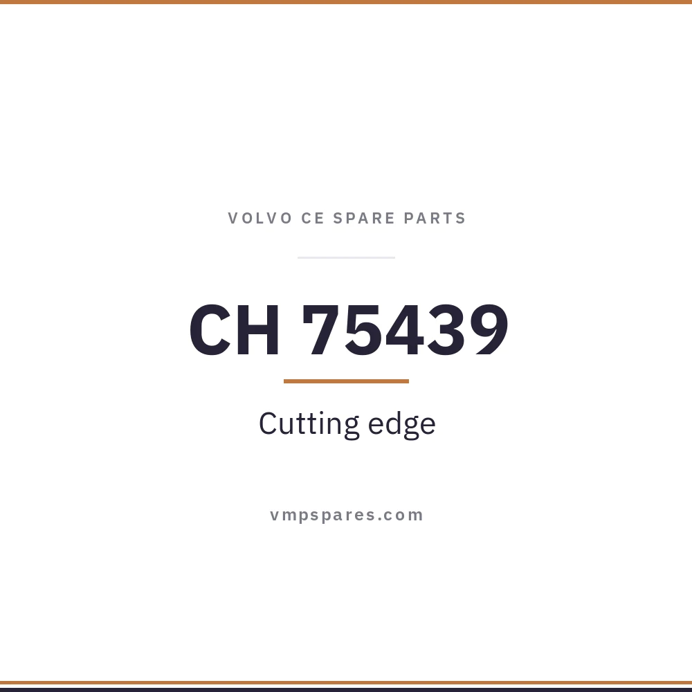 CH 75439 – Cutting edge